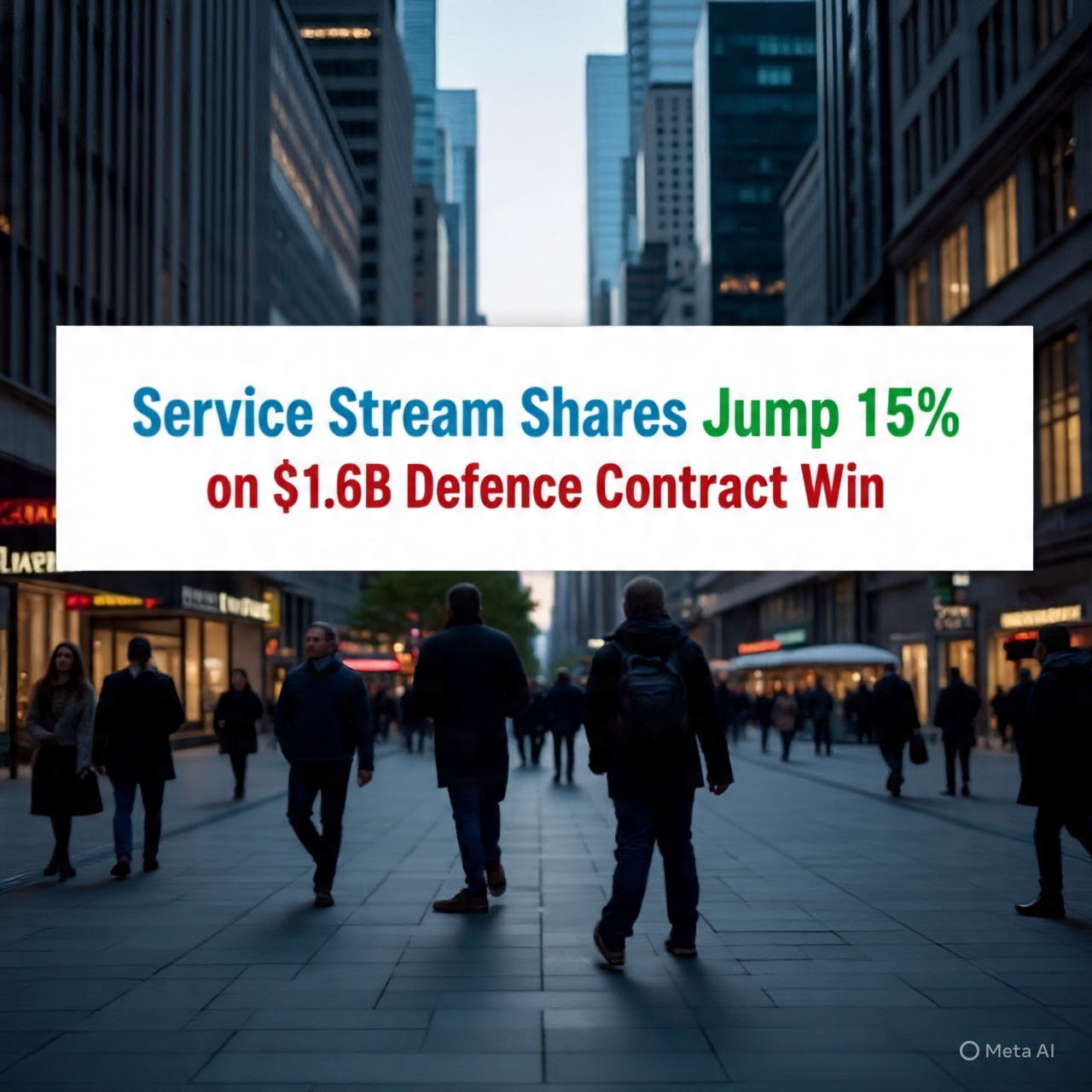 Service Stream Shares Jump 15% on $1.6B Defence Contract Win