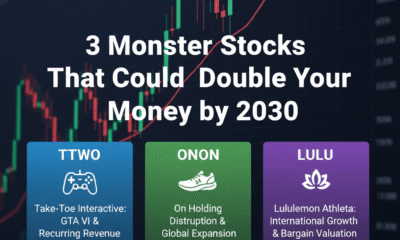 3 Monster Stocks That Could Double by 2030
