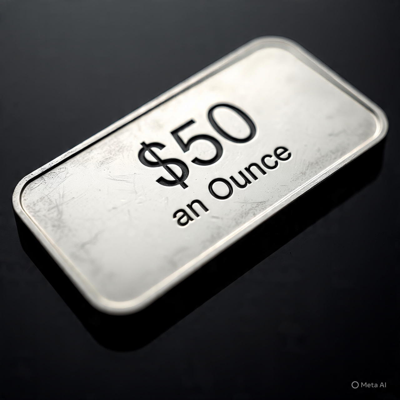 Silver Surges to $50: Highest Price Since 1980